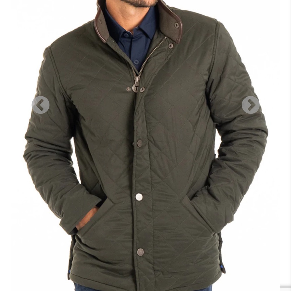 Twillory  performance coat olive size M new